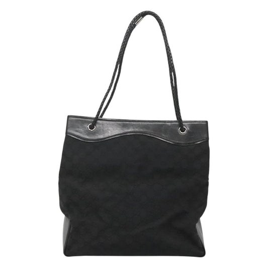 Gucci GG Canvas Bag Canvas, BLACK, CANVAS, Tote bag