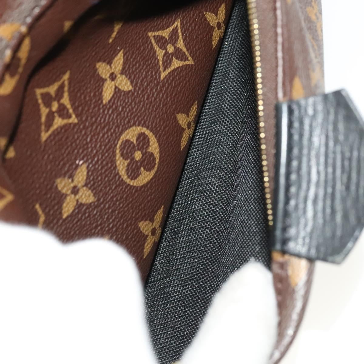 Louis Vuitton Palm Springs Backpack Monogram Canvas, BROWN, CANVAS, Backpack