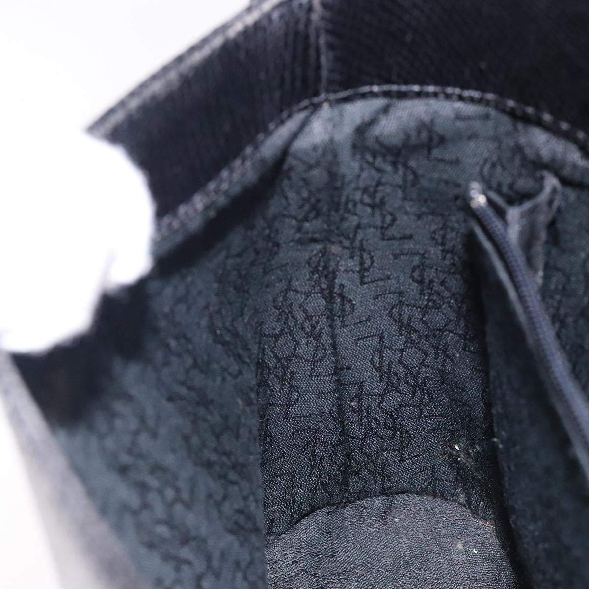 Saint Laurent Vintage Shoulder Bag Leather, BLACK, LEATHER, Shoulder bag