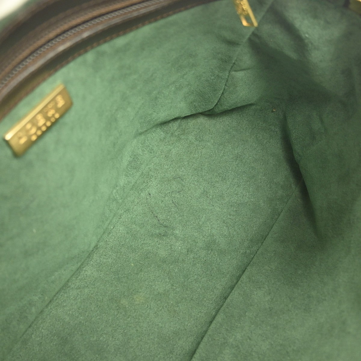 Loewe Vintage Handbag Leather, BROWN, LEATHER, Handbag