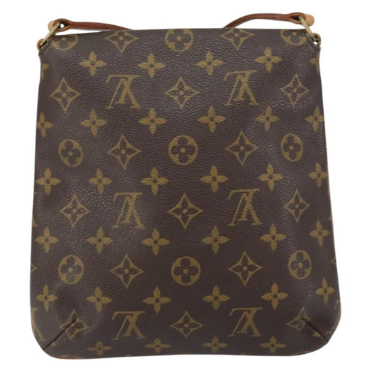 Louis Vuitton Musette Salsa Handbag Monogram Canvas, BROWN, CANVAS, Shoulder bag
