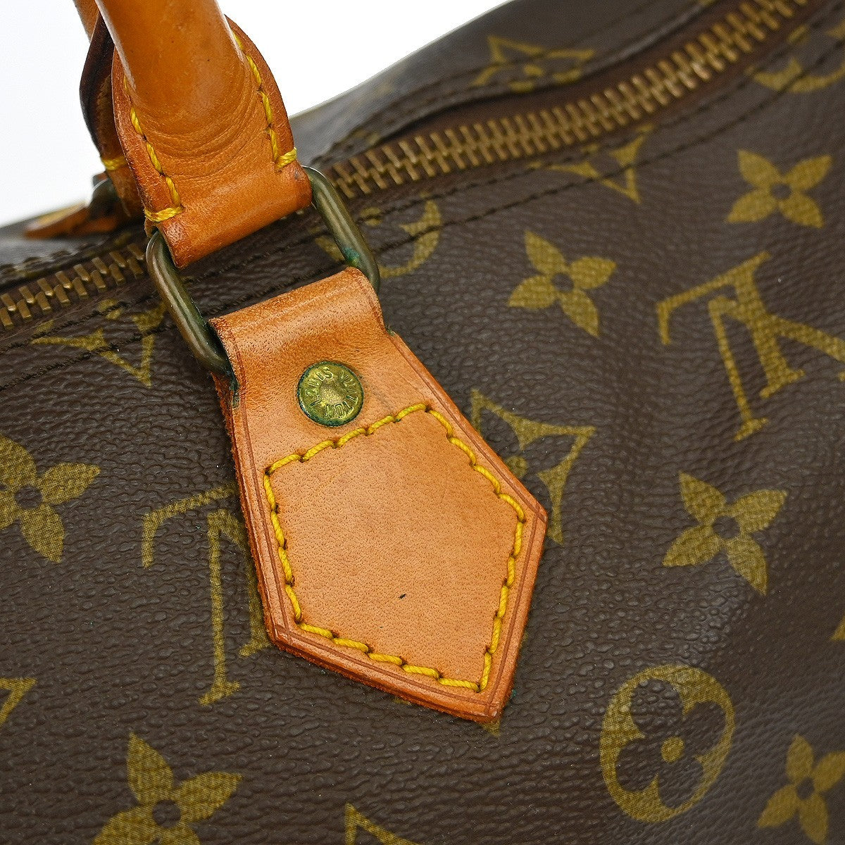 Louis Vuitton Speedy Handbag Monogram Canvas, Brown, Canvas, Handbag