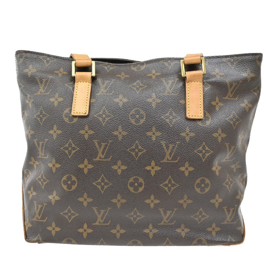Louis Vuitton Cabas Piano Monogram Canvas, BROWN, CANVAS, Tote bag