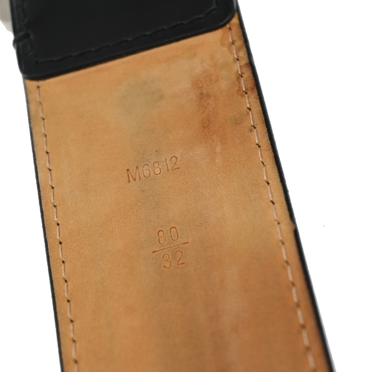 Louis Vuitton Travelling Requisites Belt Leather, BLACK, LEATHER, Belts