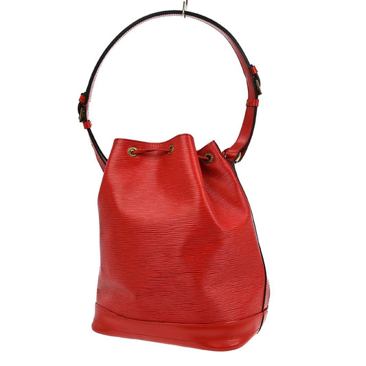 Louis Vuitton Noe Handbag Epi Leather, RED, LEATHER, Shoulder bag