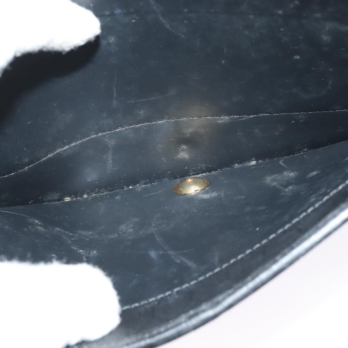 Christian Dior Vintage Honeycomb chain Canvas, BLACK, CANVAS, Handbag