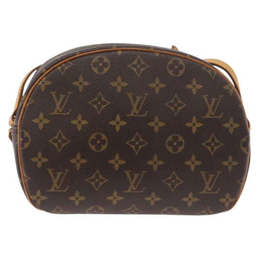 Louis Vuitton Blois Handbag Monogram Canvas, Brown, Canvas, Shoulder Bag