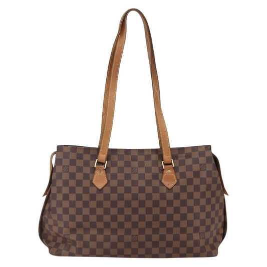 Louis Vuitton Chelsea Handbag Centenaire Damier, BROWN, CANVAS, Tote bag