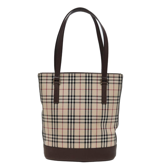 Burberry Nova Check Tote canvas check pattern, BEIGE, CANVAS, Tote bag