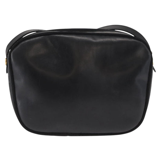 Salvatore Ferragamo Vara Bow camera Shoulder Bag Leather, BLACK, LEATHER, Shoulder bag