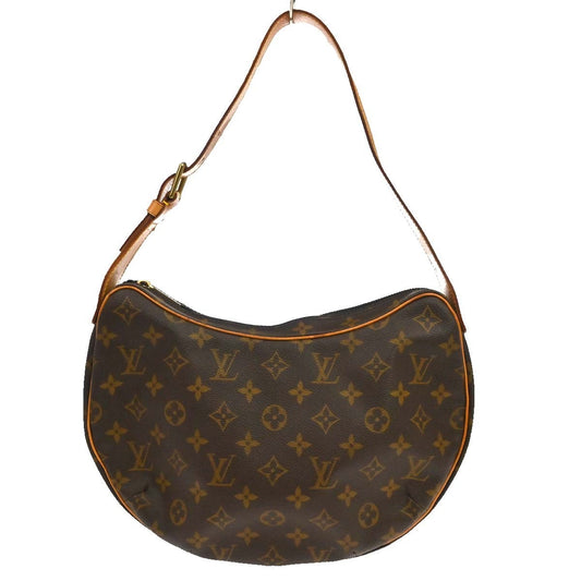 Louis Vuitton Croissant Handbag Monogram Canvas, Brown, Canvas, Handbag