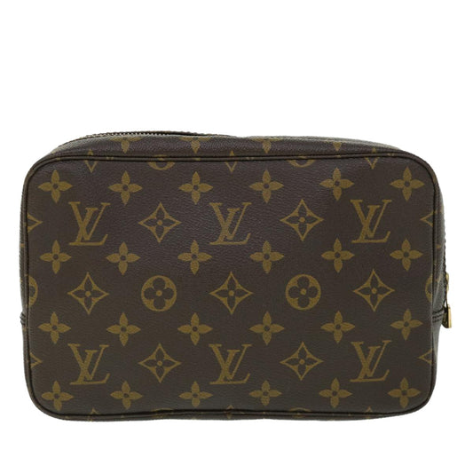 Louis Vuitton Trousse Toilette Monogram Canvas, BROWN, CANVAS, Clutche & pouche
