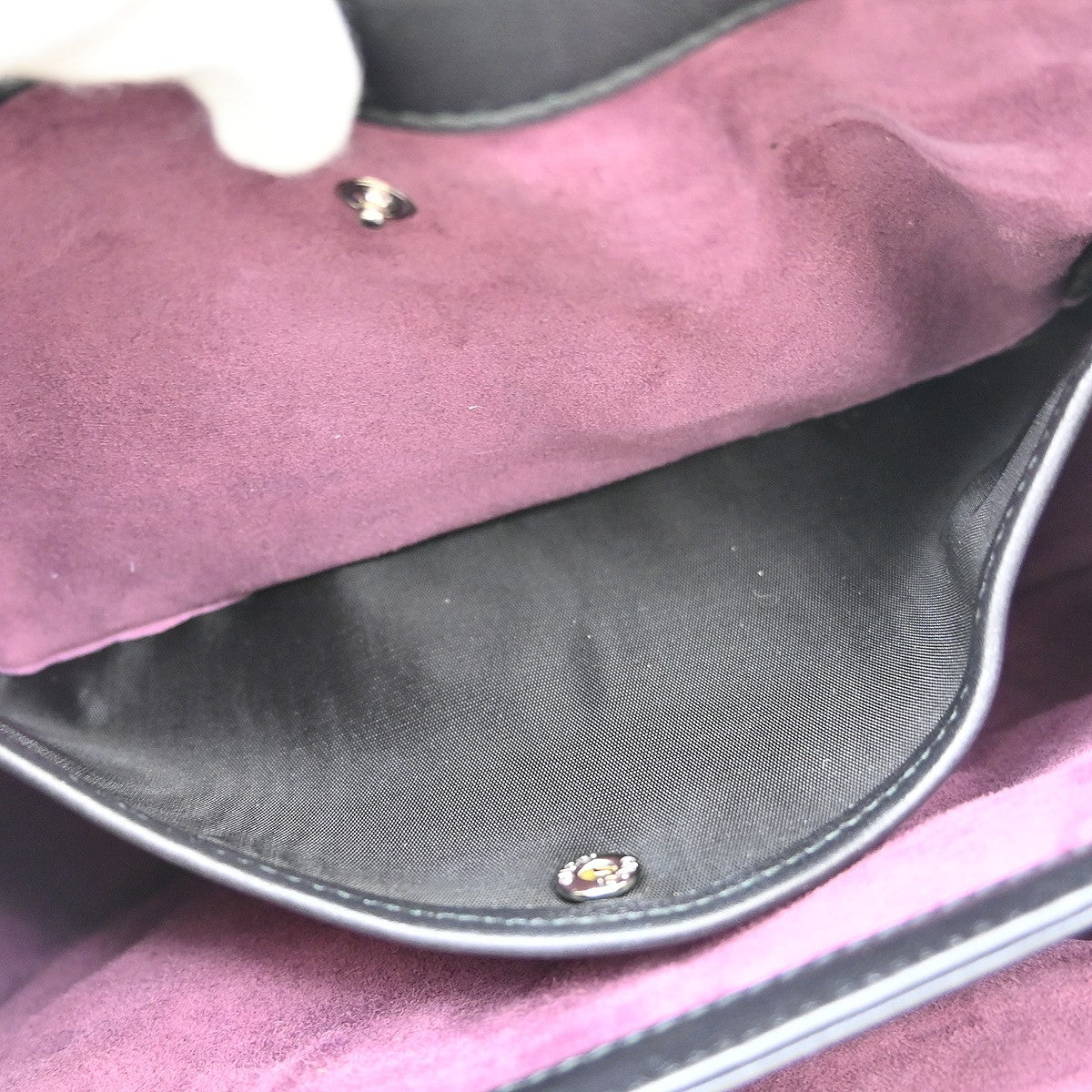Gucci Lady Lock Satchel Leather, Black, Leather, Handbag
