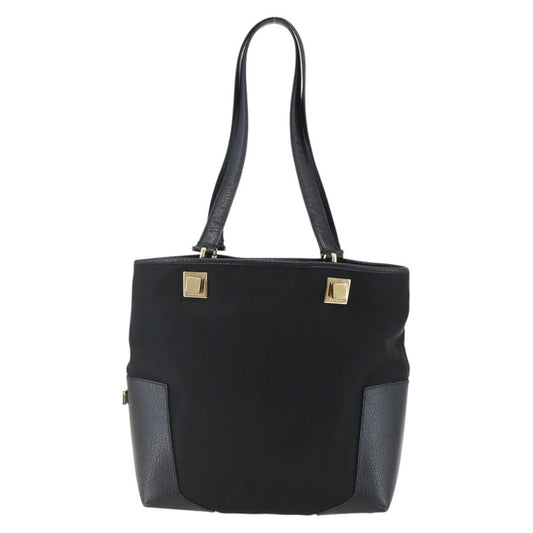 Salvatore Ferragamo Tote Bag Canvas, Black, Canvas, Tote Bag