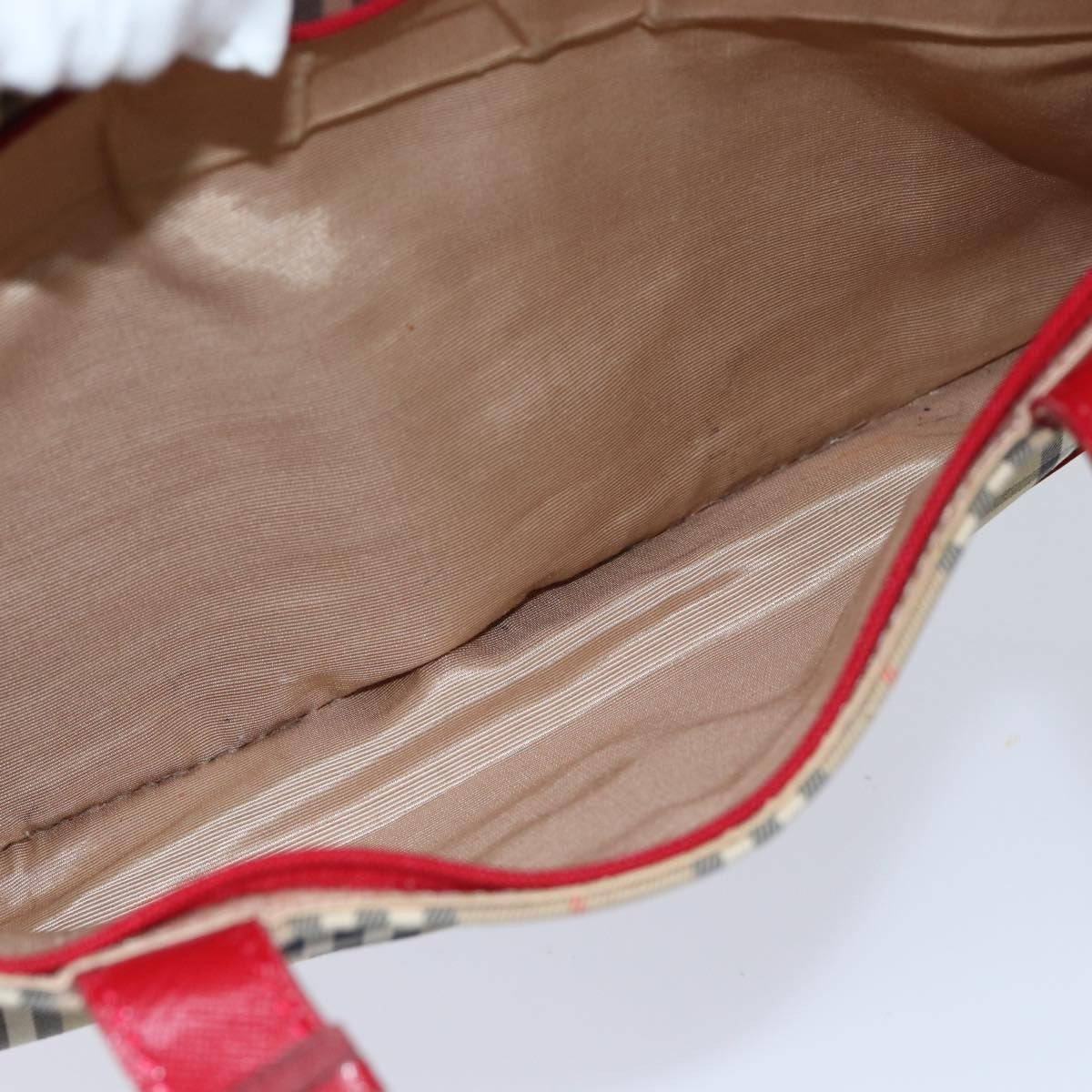 Burberry Nova Check Handbag Nova Check Canvas, BEIGE, CANVAS, Handbag