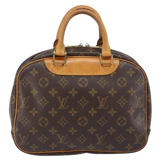 Louis Vuitton Trouville Handbag Monogram Canvas, BROWN, CANVAS, Handbag