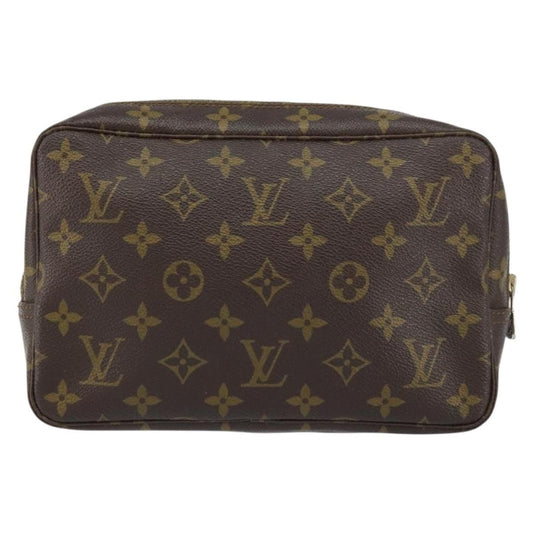 Louis Vuitton Trousse Toilette Monogram Canvas, BROWN, CANVAS, Clutche & pouche