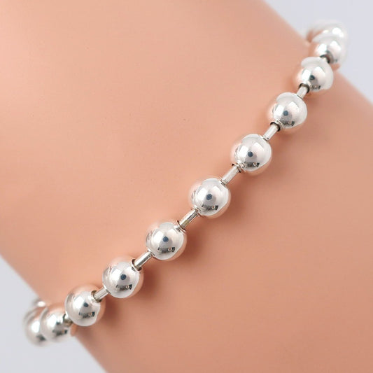 Gucci Ball chain bracelet Silver 925, SILVER, SILVER, Bracelet