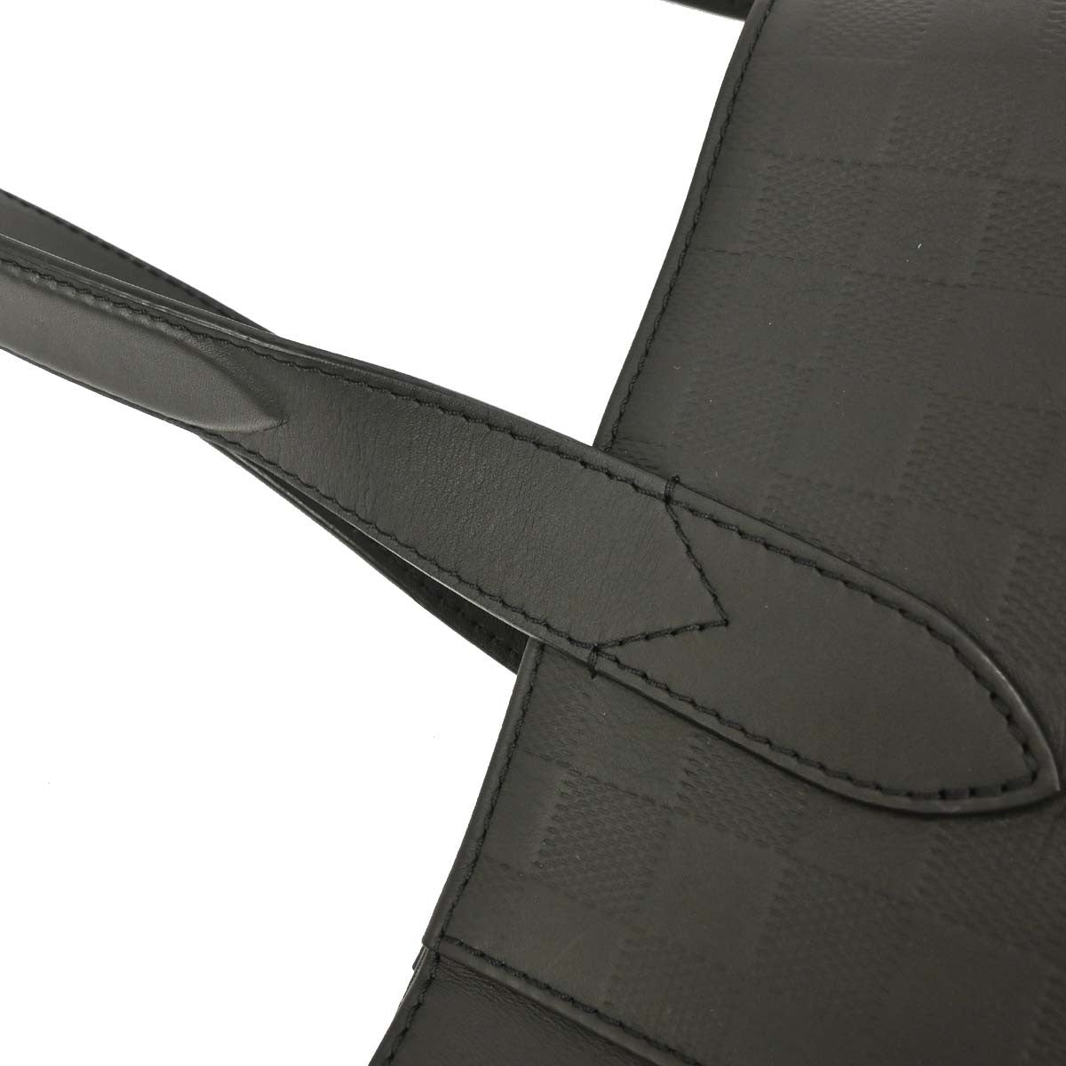 Louis Vuitton Cabas Voyage NM Damier Infini Leather, BLACK, LEATHER, Tote bag