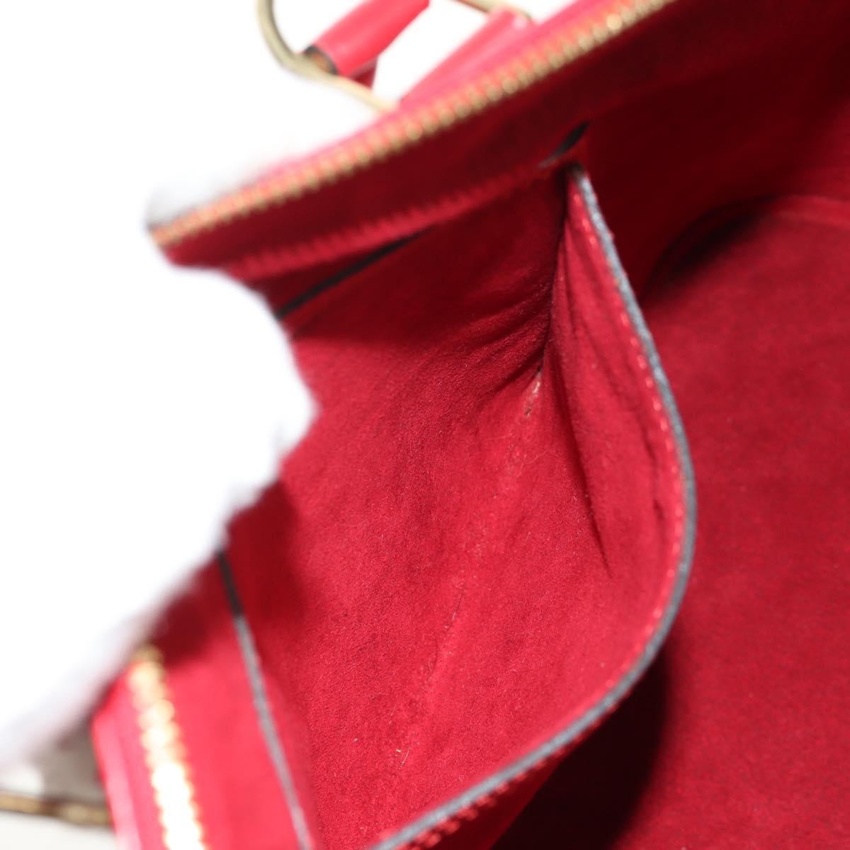 Louis Vuitton Vintage Alma Handbag Epi Leather, RED, LEATHER, Handbag