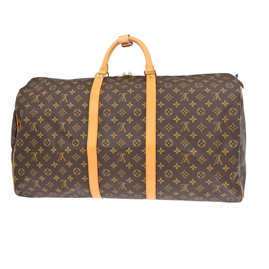 Louis Vuitton Keepall Bag Monogram Canvas, Brown, Canvas, Travel Bag