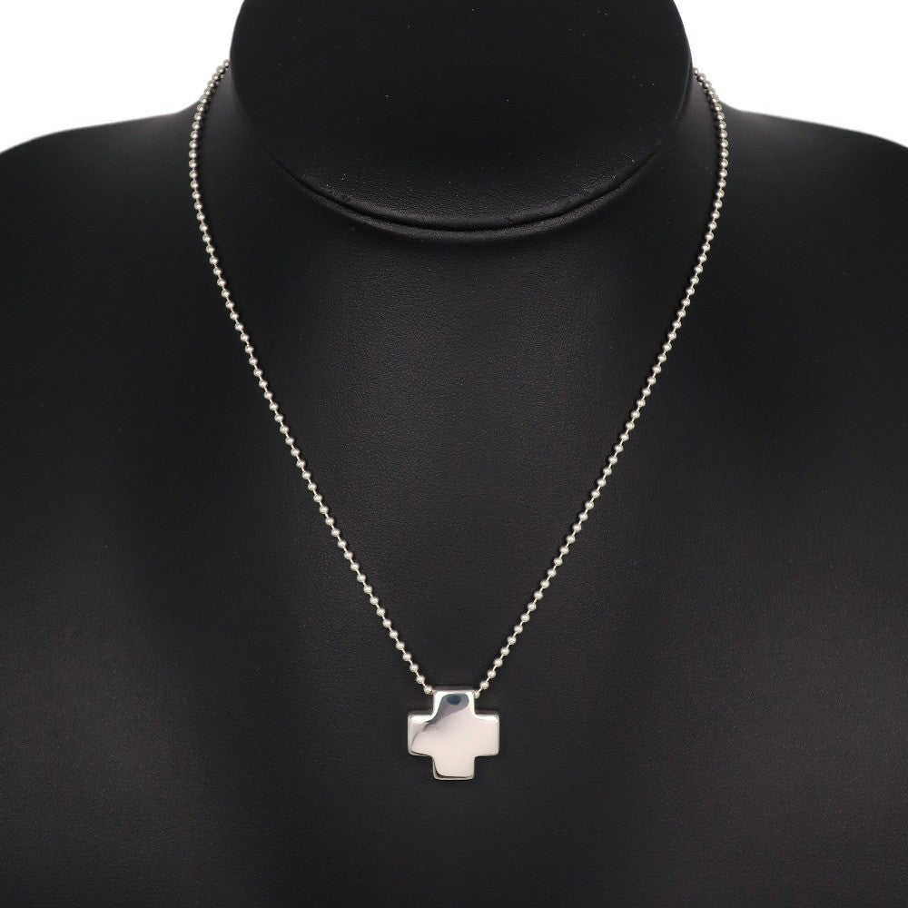 Tiffany & Co. Roman Cross Necklace Silver, SILVER, SILVER, Necklace