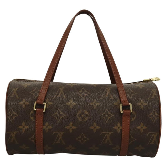 Louis Vuitton Papillon Handbag Monogram Canvas, BROWN, CANVAS, Handbag