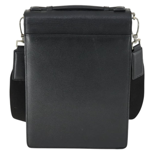 Bally Vintage Shoulder Bag Leather, BLACK, LEATHER, Shoulder bag