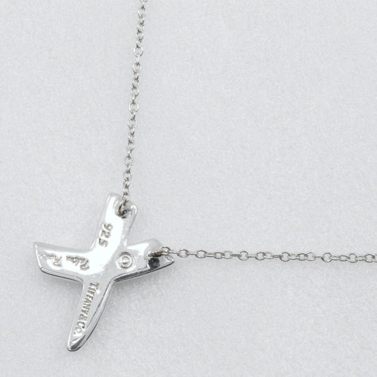 Tiffany & Co. Paloma Picasso Cross Pendant Necklace Silver 925, SILVER, SILVER, Necklace