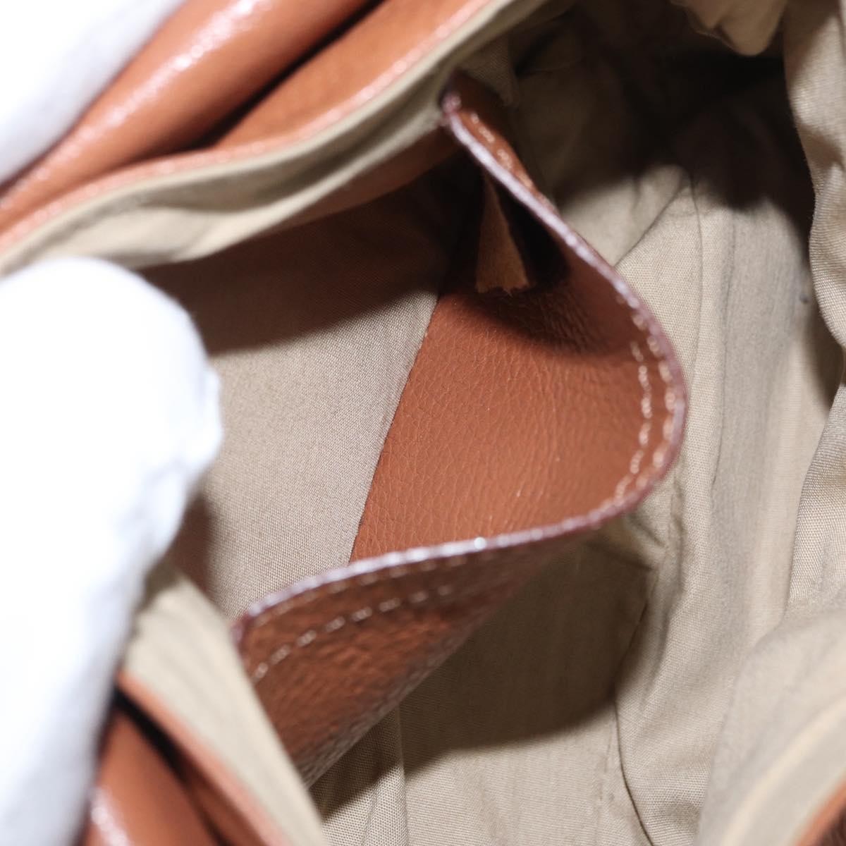 Chloe Lily Shoulder bag Leather, BROWN, LEATHER, Shoulder bag