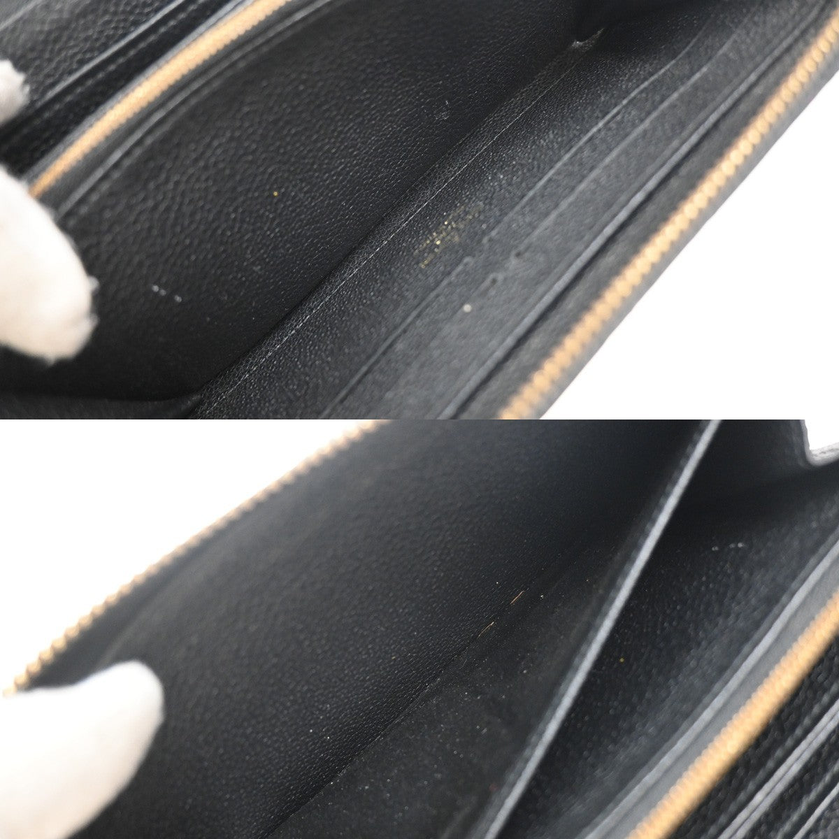 Louis Vuitton Portefeuille zippy Monogramme Empreinte Monogramme Empreinte, BLACK, LEATHER, Wallets