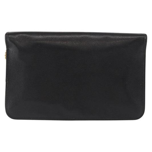 Christian Dior Vintage Shoulder Bag Leather, Black, Leather, Shoulder Bag