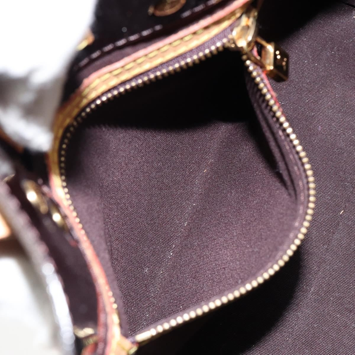 Louis Vuitton Reade Handbag Monogram Vernis, BURGUNDY, PATENT_LEATHER, Handbag