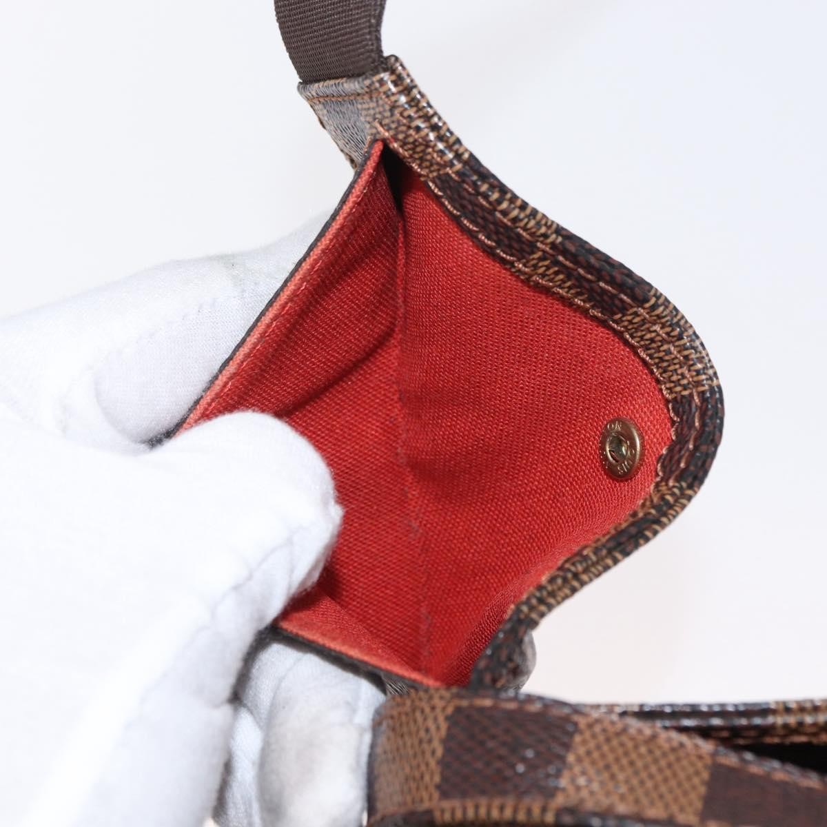 Louis Vuitton Geronimos Waist Bag Damier, Brown, Canvas, Clutch