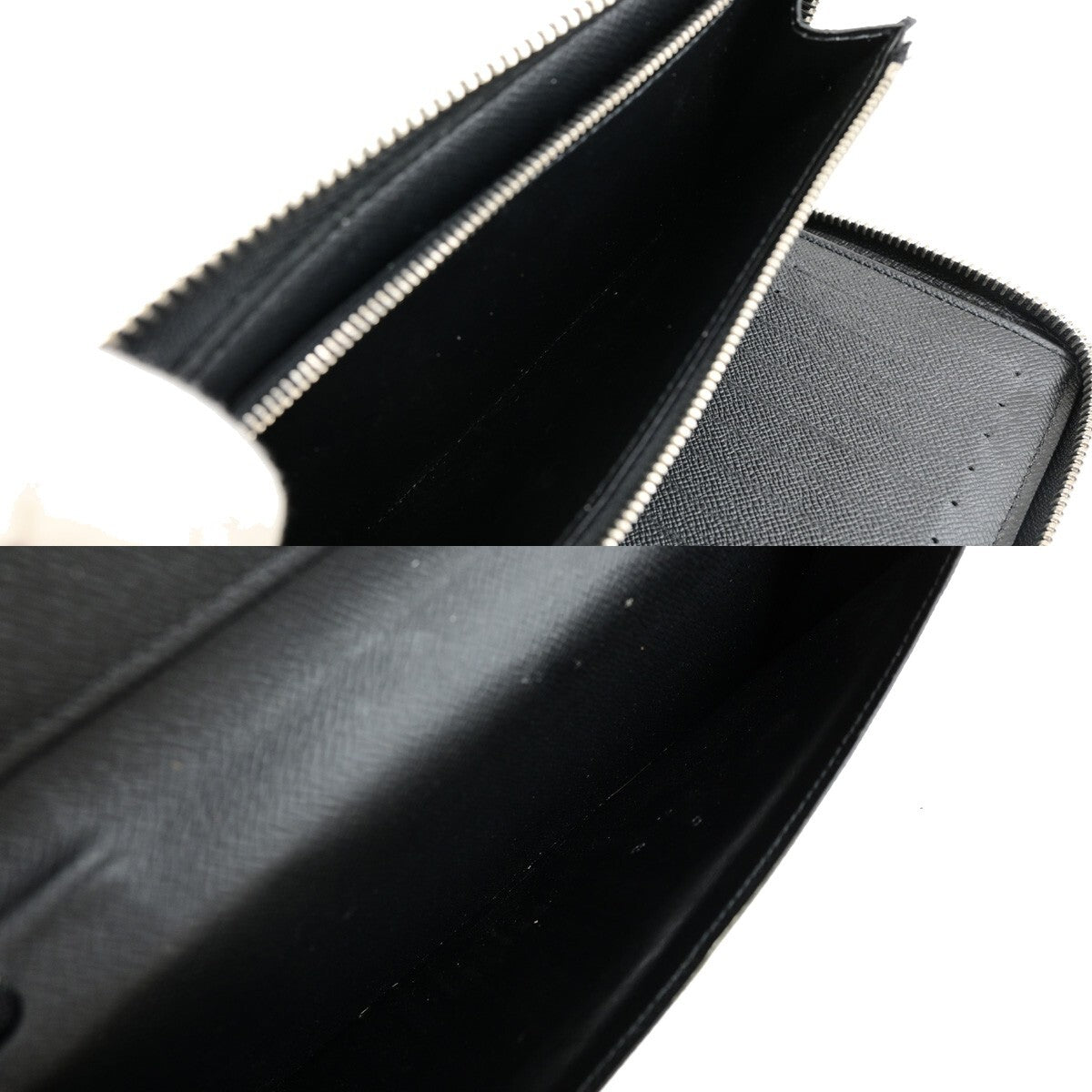 Louis Vuitton Zippy wallet vertical Damier Graphite, BLACK, LEATHER, Wallets