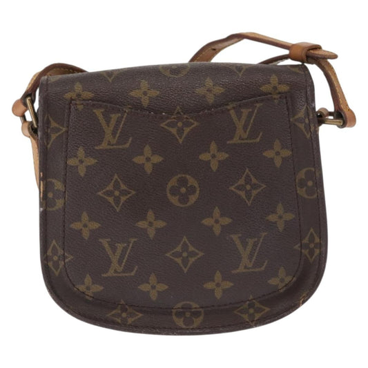 Louis Vuitton Saint Cloud Handbag Monogram Canvas, BROWN, CANVAS, Shoulder bag