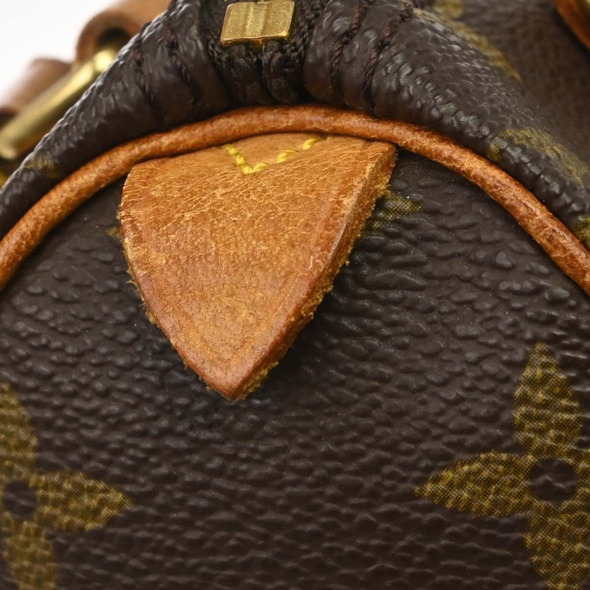 Louis Vuitton Speedy Mini HL Handbag Monogram Canvas, Brown, Canvas, Handbag