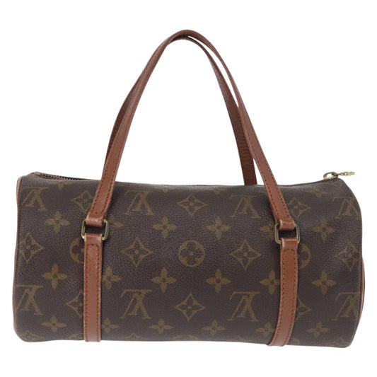 Louis Vuitton Papillon Handbag Monogram Canvas, BROWN, CANVAS, Handbag