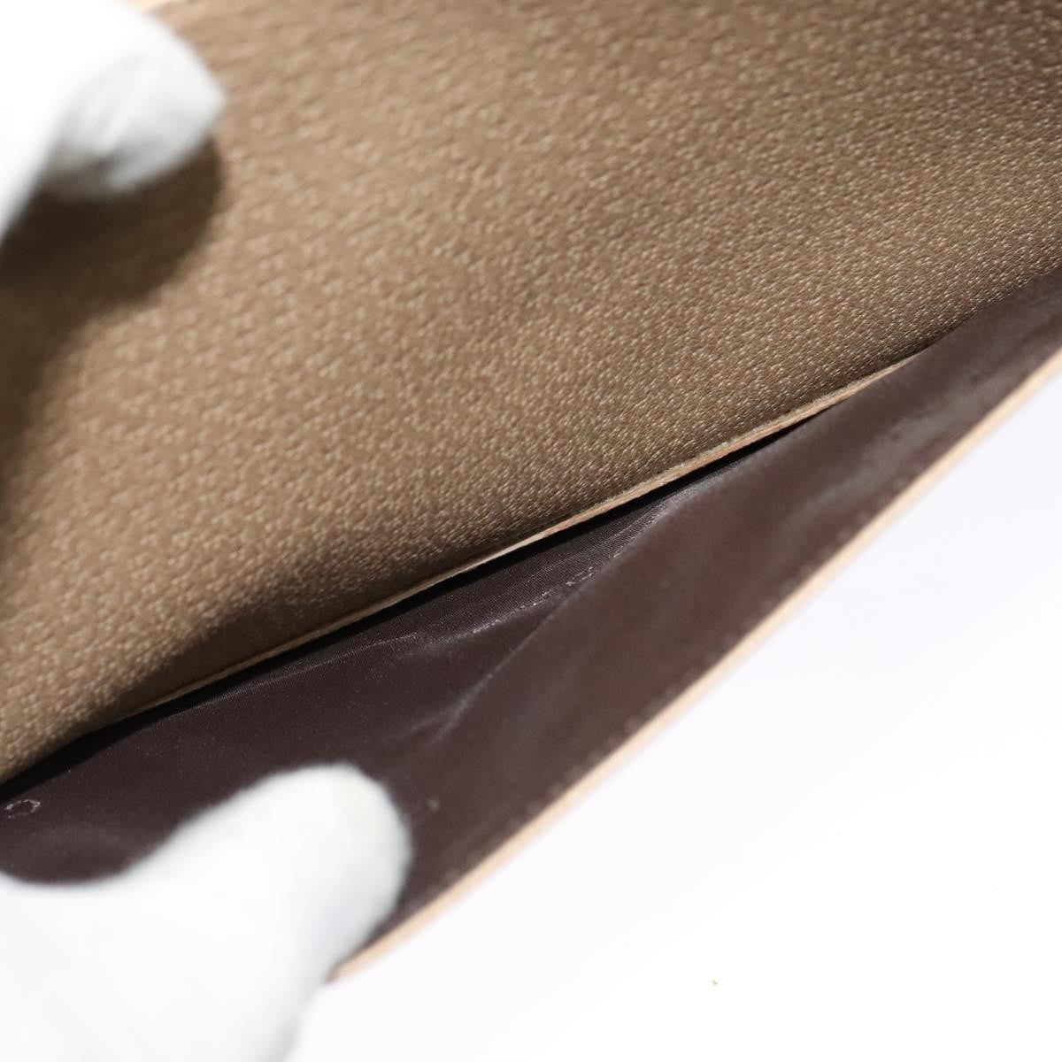 Gucci Vintage Shoulder Bag Leather, BEIGE, LEATHER, Shoulder bag