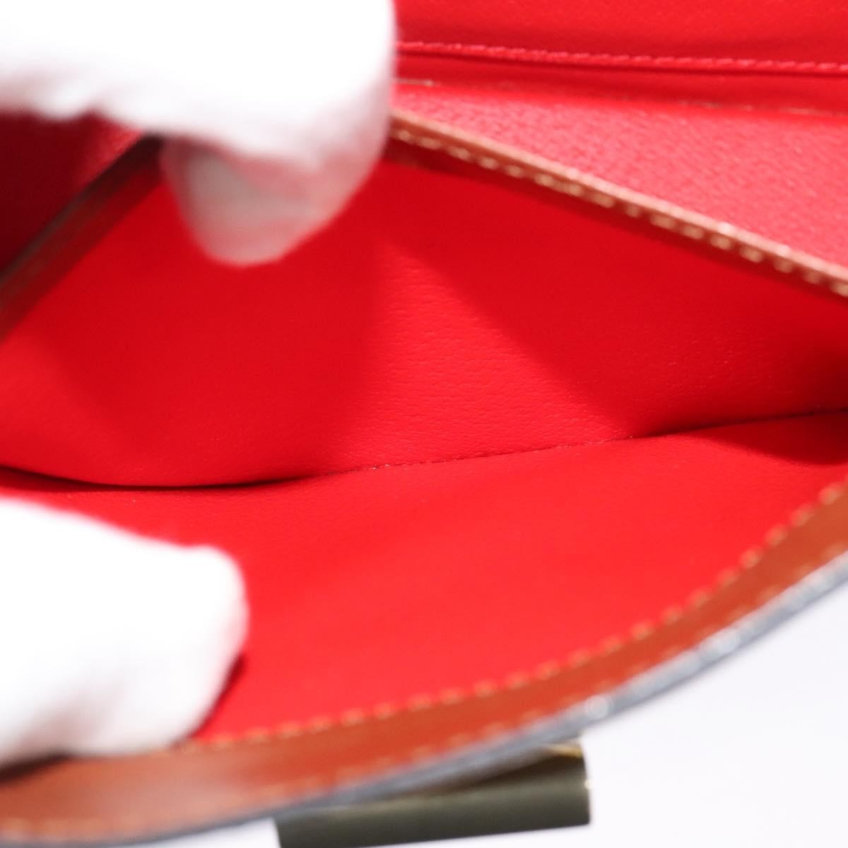 Celine Flap Shoulder Bag Leather, BROWN, LEATHER, Shoulder bag