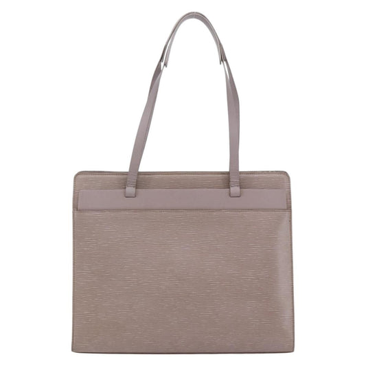 Louis Vuitton Croisette Handbag Epi Leather, PURPLE, LEATHER, Tote bag