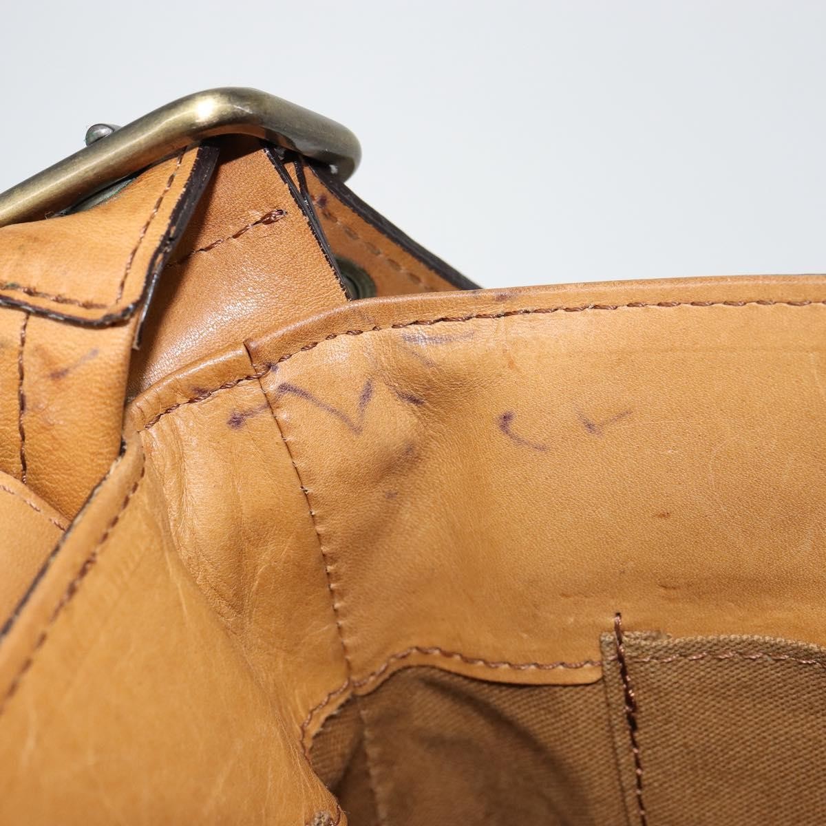 Chloe Vintage Flap shoulder bag Leather, BEIGE, LEATHER, Shoulder bag