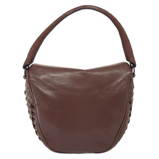 Bottega Veneta Intrecciato Leather, PURPLE, LEATHER, Clutche & pouche