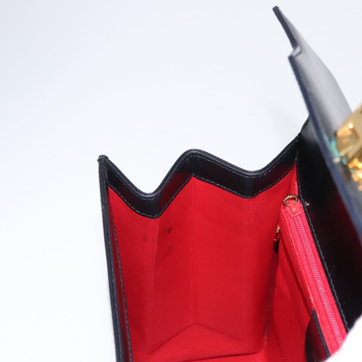 Gucci Vintage Lady Lock Top Handle Bag Leather, GOLD, LEATHER, Handbag