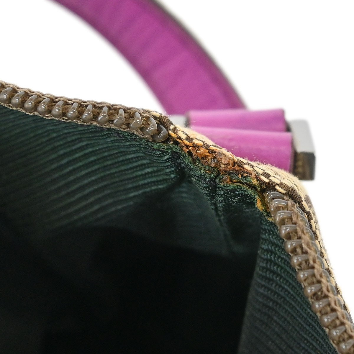 Gucci Vintage Boat Pochette GG Canvas, BROWN, CANVAS, Clutche & pouche