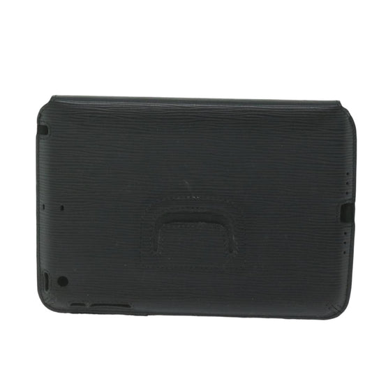 Louis Vuitton iPad Case Epi Leather, BLACK, LEATHER, Tech accessory