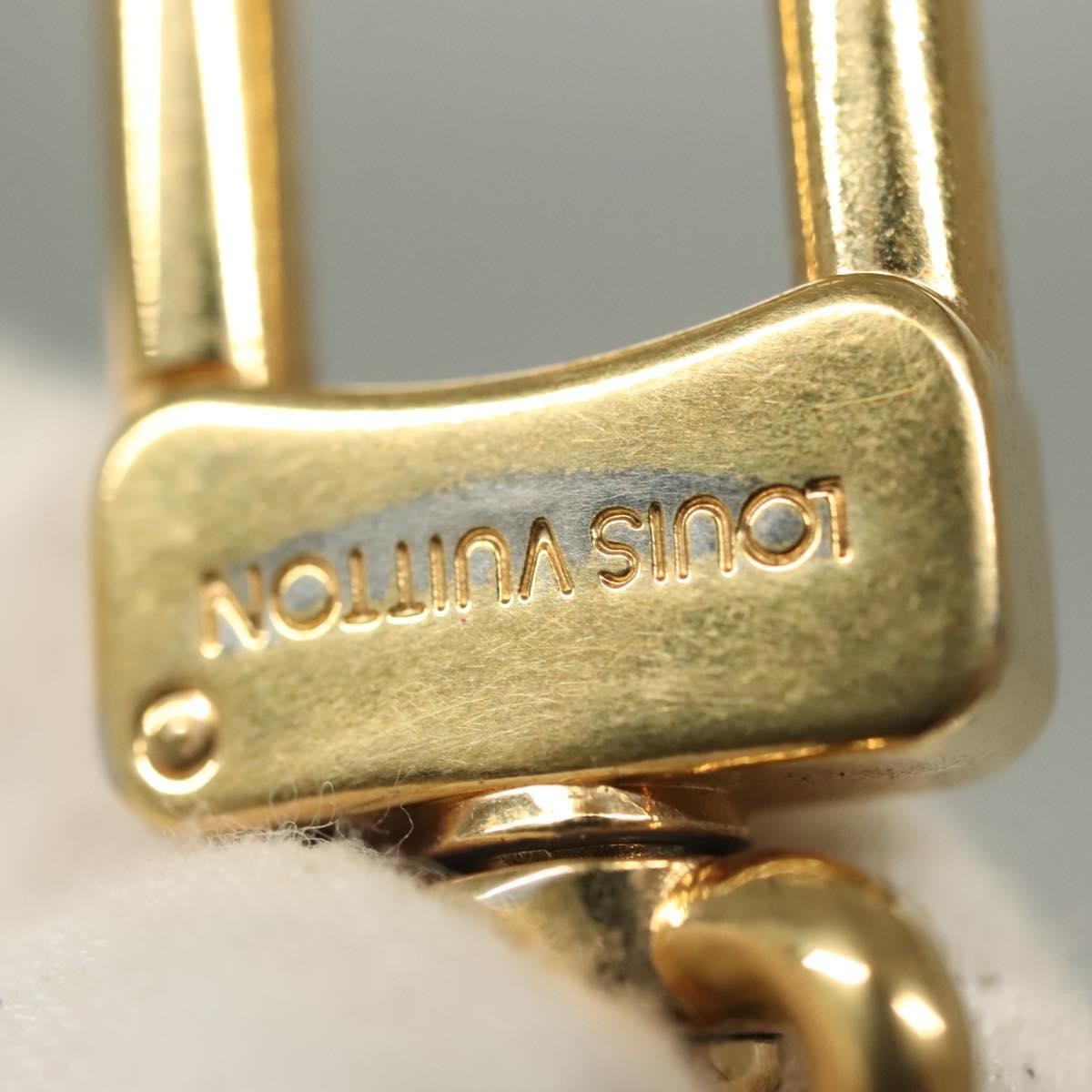 Louis Vuitton Bolt Pochette Extender Keychain Metal, GOLD, METAL, Charms and Keychains