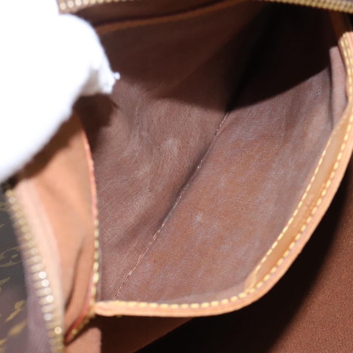 Louis Vuitton Ballade Handbag Monogram Canvas, BROWN, CANVAS, Handbag