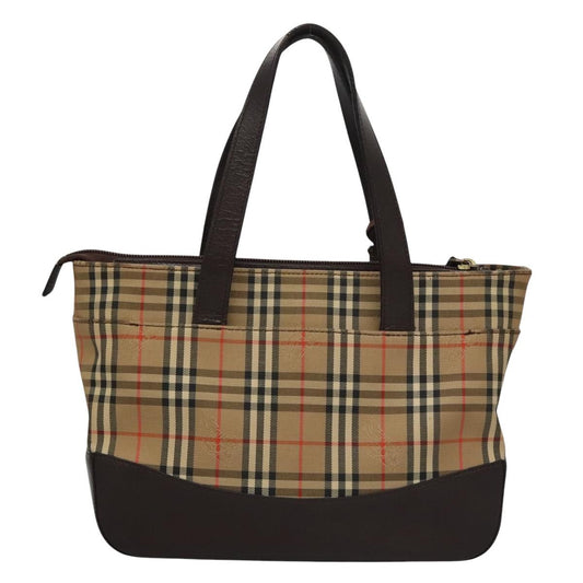 Burberry Nova Check Handbag Nova Check Canvas, BEIGE, CANVAS, Handbag