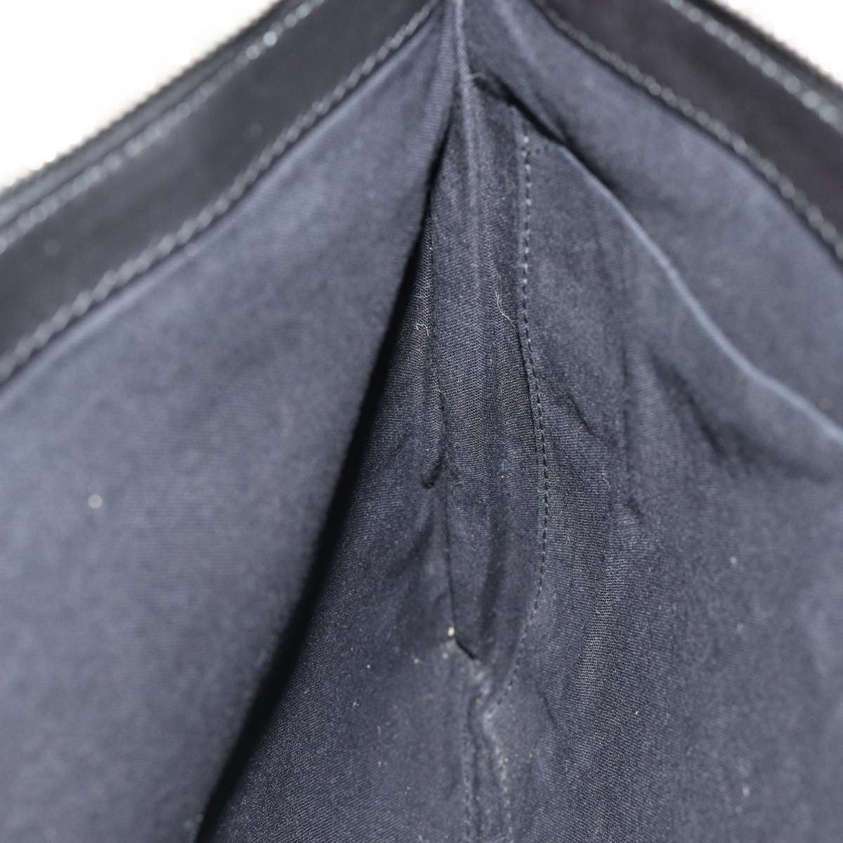 Balenciaga Navy Zip Pouch Canvas and Leather, BEIGE, CANVAS, Clutche & pouche